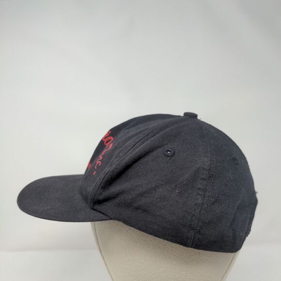 Riverside Inc. Parma Idaho Snapback Hat Black OS Adjustable Attractive Headwear - Picture 3 of 8